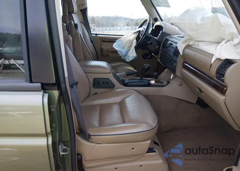 2000 Land Rover Discovery Series Ii Cloth/Series Ii Leather from USA, damaged, VIN SALTY1244YA282606